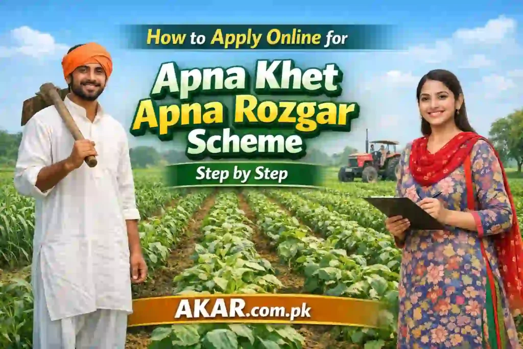 How to Apply Online for CM Punajb Apna Khet Apna Rozgar Scheme Step by Step