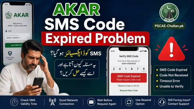 AKAR SMS Code Expired Problem