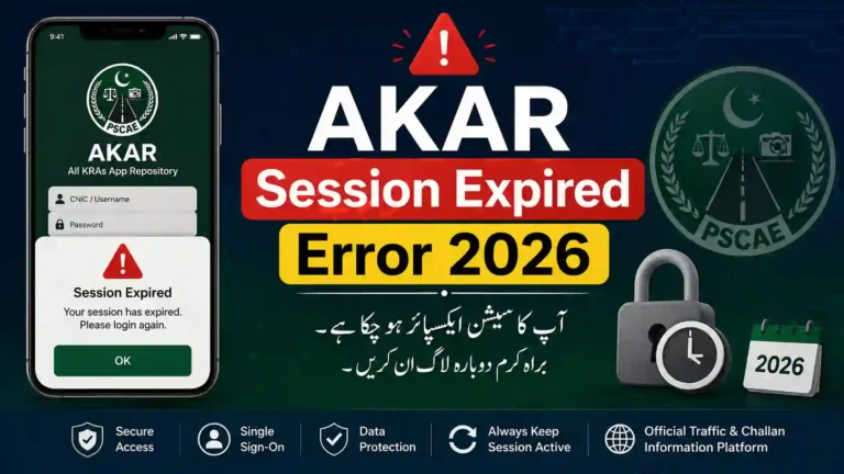 AKAR Session Expired Error 2026