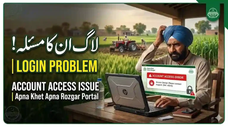 Apna Khet Apna Rozgar Account Access Issue 2026
