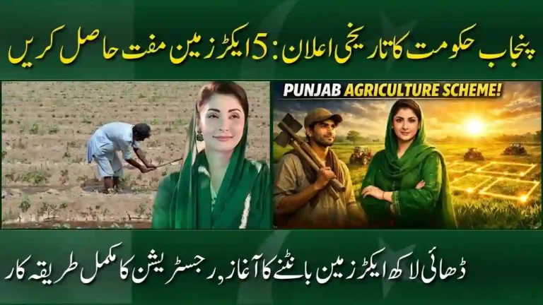 How to Get 5 Acre Land from Govt Punjab 2026