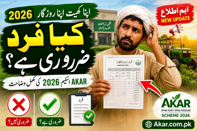 Is Land Record (Fard) Required for AKAR Scheme 2026? Explained